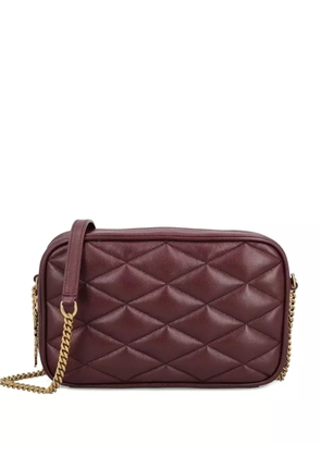 Saint Laurent quilted leather shoulder bag - Red