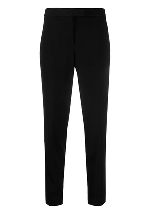 DKNY cropped slim-cut trousers - Black