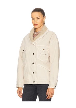 Isabel Marant Pimia Jacket in Cream. Size 36/4. Also in 38/6.
