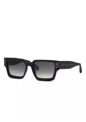 Philipp Plein Eyewear rectangle shape sunglasses - Black