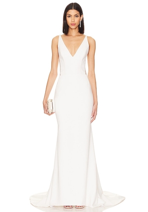 Katie May X Noel And Jean Sophia Gown in Ivory. Size XS. Also in M.