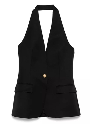 Giuseppe Di Morabito virgin wool gilet - Black