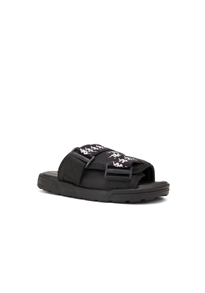 Kappa Banda Mitel Slides in Black. Size 10. Also in 7, 8.