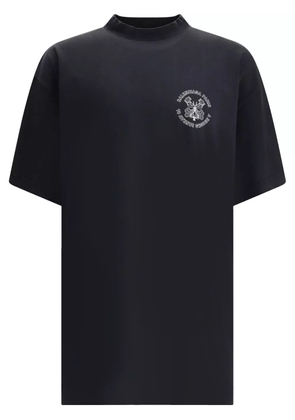 Balenciaga logo-print T-shirt - Black