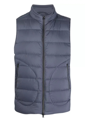 Herno padded high-neck gilet - Blue