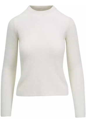 Vince bouclé jumper - White