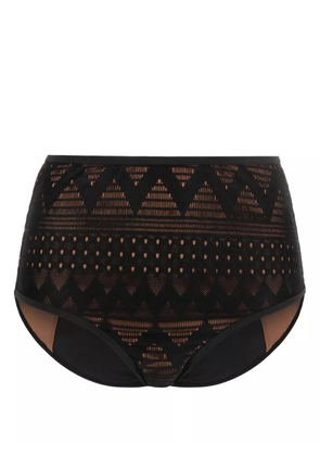 Marlies Dekkers Dolce Vita crochet-panel bikini bottoms - Black