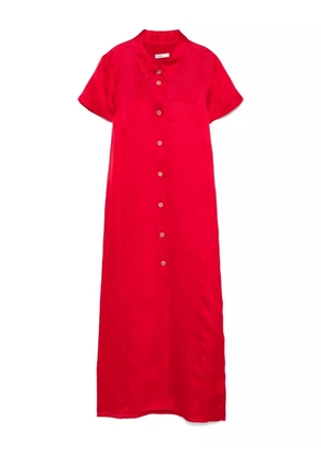 KHAITE Effy maxi dress - Red