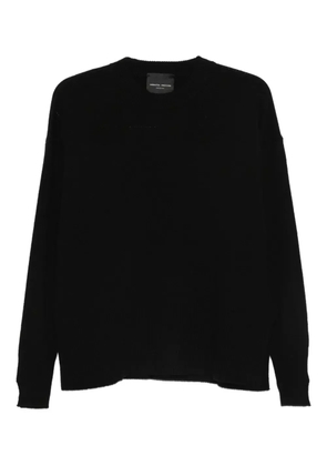 Roberto Collina crew neck sweater - Black