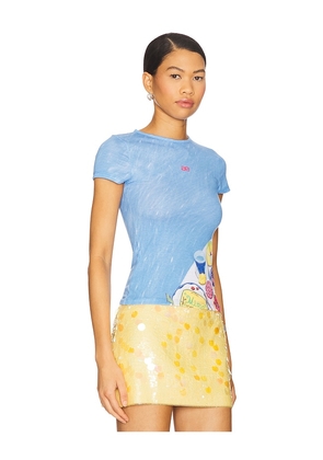 Mirae Alex Top in Blue. Size M. Also in S.