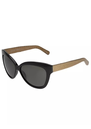 Linda Farrow 'Snake Stem' sunglasses - Black