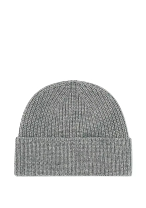 BOMPARD ribbed cashmere beanie - Grey