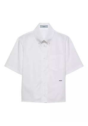 Prada patch-pocket shirt - White
