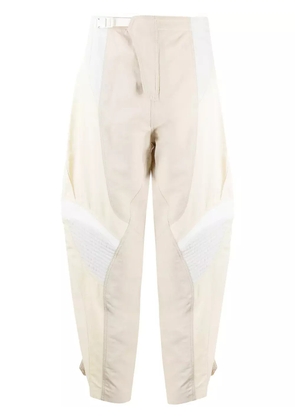Stella McCartney panelled tapered trousers - Neutrals