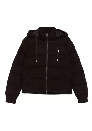 Polo Ralph Lauren quilted hooded puffer jacket - Brown