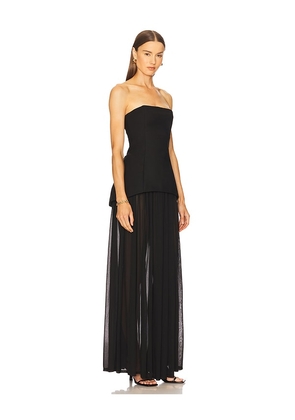 Michael Costello x REVOLVE Ruiz Maxi Dress in Black. Size L. Also in XL, XS, XXS.
