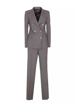 Tagliatore double-breasted wool blazer - Grey