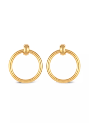 Susan Caplan Vintage 1990s circular-shape earrings - Gold