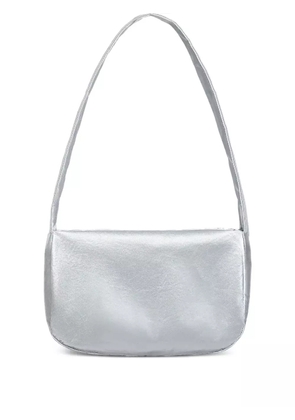 CoA NYC metallic leather shoulder bag - Grey