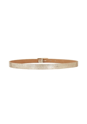 Streets Ahead Aurelle Belt in Metallic Gold. Size L. Also in M, XS.