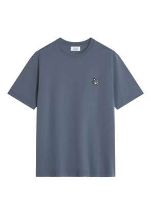 Maison Kitsuné fox head T-shirt - Blue