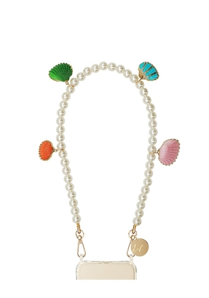 La Coque Francaise Aiden Chain in White.