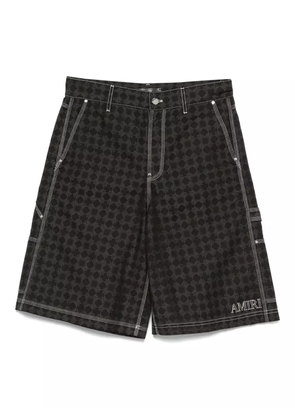 AMIRI geometric-print shorts - Grey