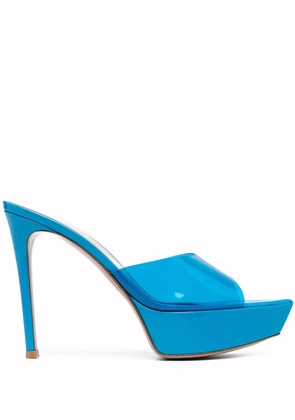 Gianvito Rossi Betty mules - Blue