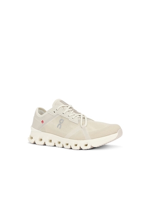 On Cloud X 4 Ad Sneaker in Beige. Size 10. Also in 10.5, 11, 11.5, 12, 12.5, 13, 7, 7.5, 8, 8.5, 9, 9.5.