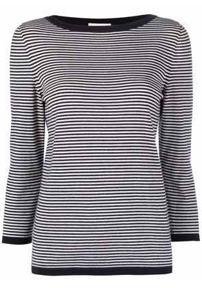 Celine Pre-Owned 2000s pre-owned striped cashmere jumper - Blue