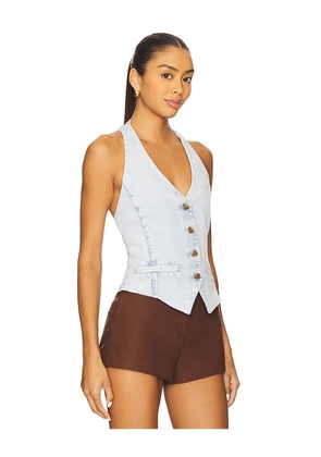 Lovers and Friends Astrid Top in Blue. Size L. Also in M, S, XL, XS, XXS.