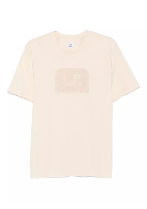 C.P. Company logo-detail T-shirt - Neutrals