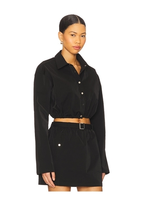 Lovers and Friends Cameron Utility Top in Black. Size L. Also in M, S, XL, XS, XXS.