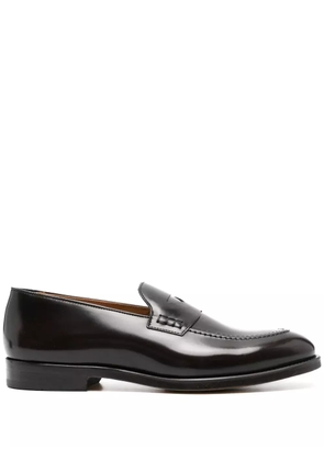 Doucal's leather loafers - Brown