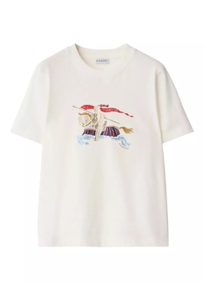 Burberry crystal-embellished T-shirt - White