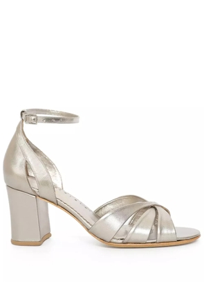 Sarah Chofakian 55mm Tunnel sandals - Silver