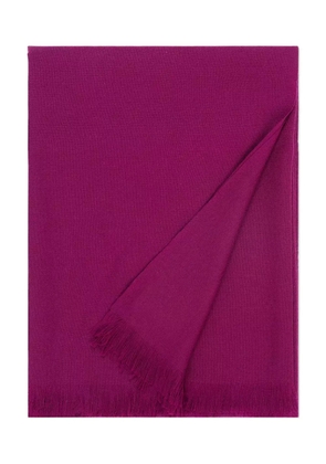BOMPARD fringed voile scarf - Purple