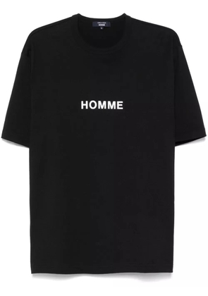Comme des Garçons Homme logo-print T-shirt - Black