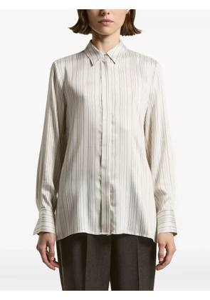 Peserico striped shirt - White