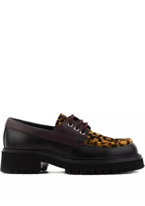 Paul Warmer Walk On The Wild Side derby shoes - Black