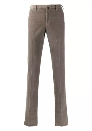 Incotex straight leg corduroy trousers - Brown
