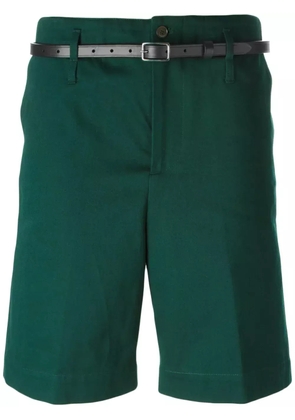 Golden Goose 'Kate' belted shorts - Green