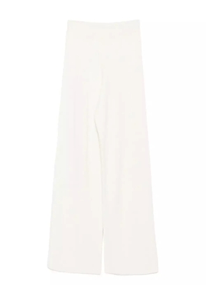 Fabiana Filippi ribbed trousers - White