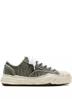 Maison MIHARA YASUHIRO Hank denim low-top sneakers - Grey