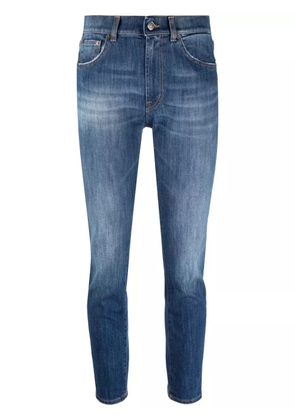 DONDUP slim-cut cropped jeans - Blue