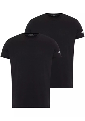 DSQUARED2 logo-print T-shirt (pack of two) - Black