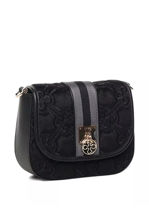V°73 Cate quilted-effect shoulder bag - Black
