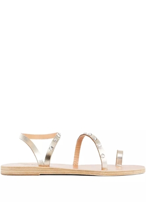 Ancient Greek Sandals x Swarovski Marilyn sandals - Gold
