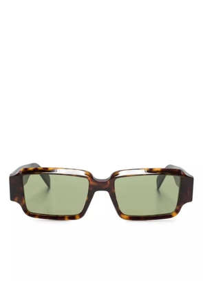 Retrosuperfuture Astro rectangle-frame sunglasses - Brown