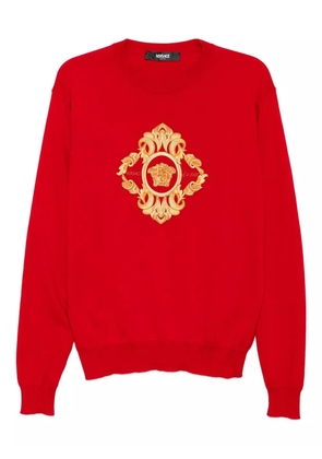 Versace embroidered-Architectural Baroque top